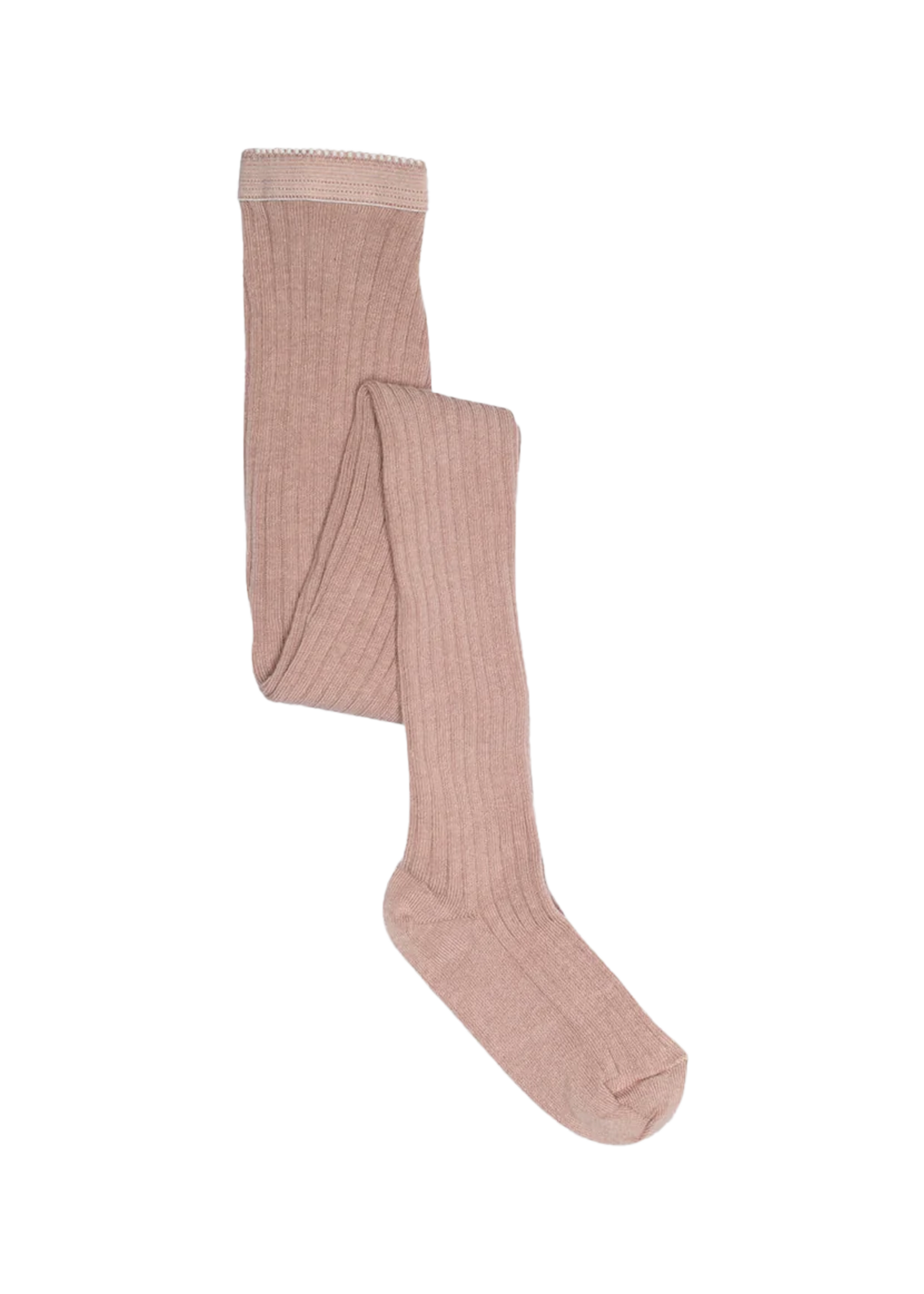 MP Denmark Cotton rib tights - Woodrose