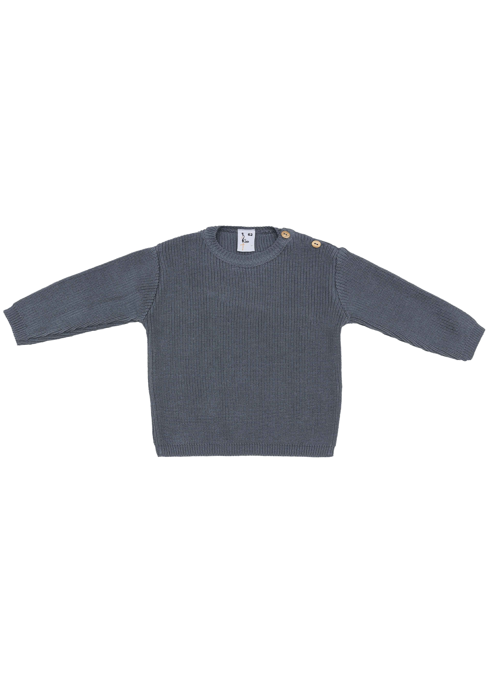 Klein Baby Sweater Knitted Blue-Grey