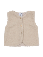 Klein Baby Teddy Gilet Beige/Sand