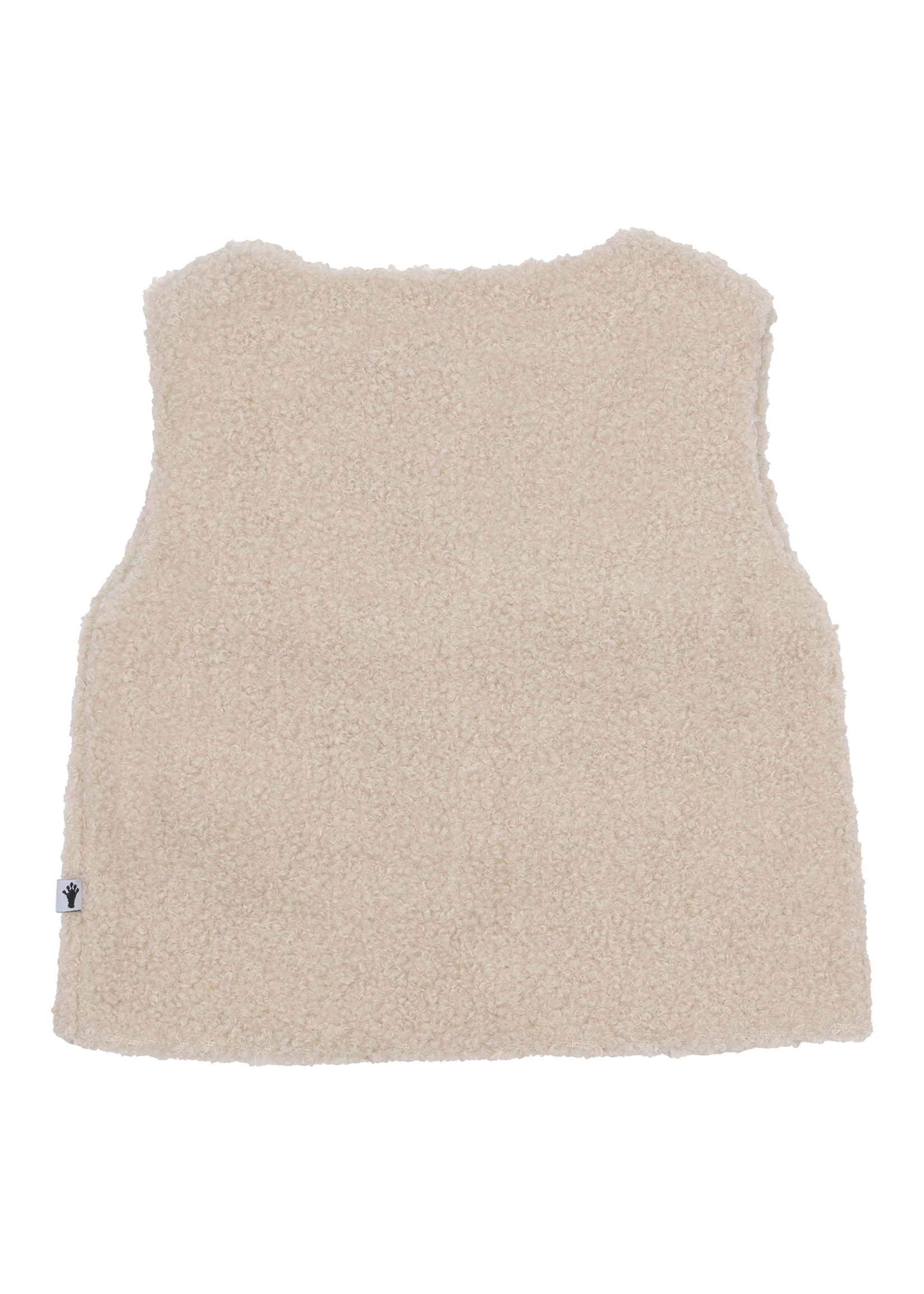 Klein Baby Teddy Gilet Beige/Sand