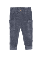 Klein Baby Trouser Pockets Rib Blue-Grey