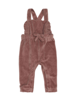 Klein Baby Jumpsuit Rib Reddish Brown
