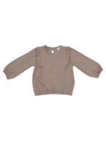Klein Baby Sweater Ruffle Brown AW26