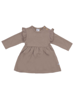 Klein Baby Dress Ruffle Brown AW26