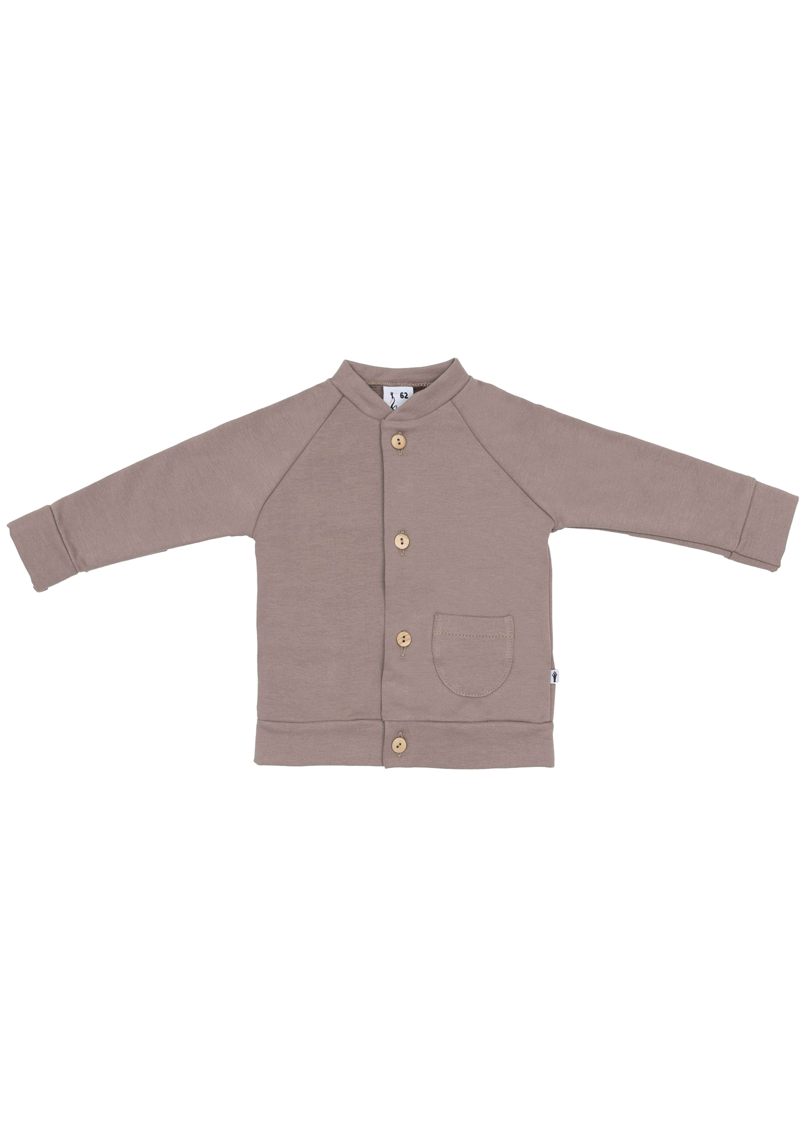 Klein Baby Cardigan Pocket Brown AW26