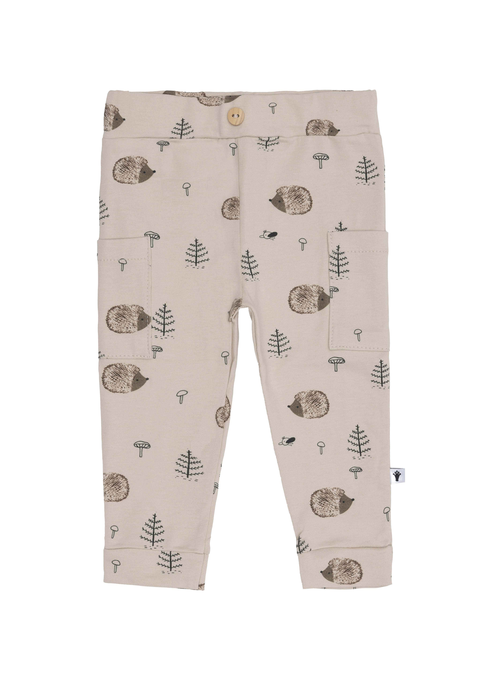 Klein Baby Trouser Pockets AOP Hedgehog