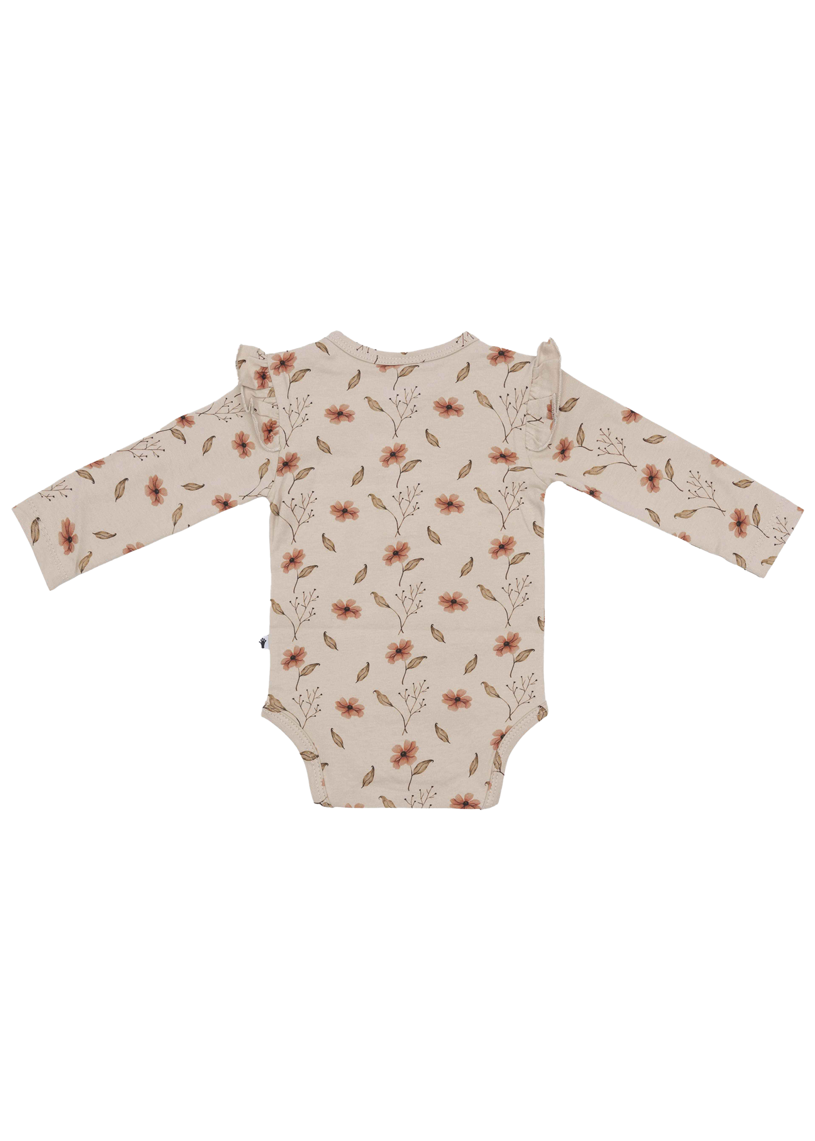 Klein Baby Body Ruffle Longlseeve AOP Flowers AW26