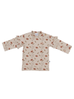 Klein Baby Shirt Ruffle AOP Flowers AW26