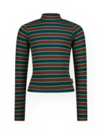 Vingino Icon stripe top col Potting soil