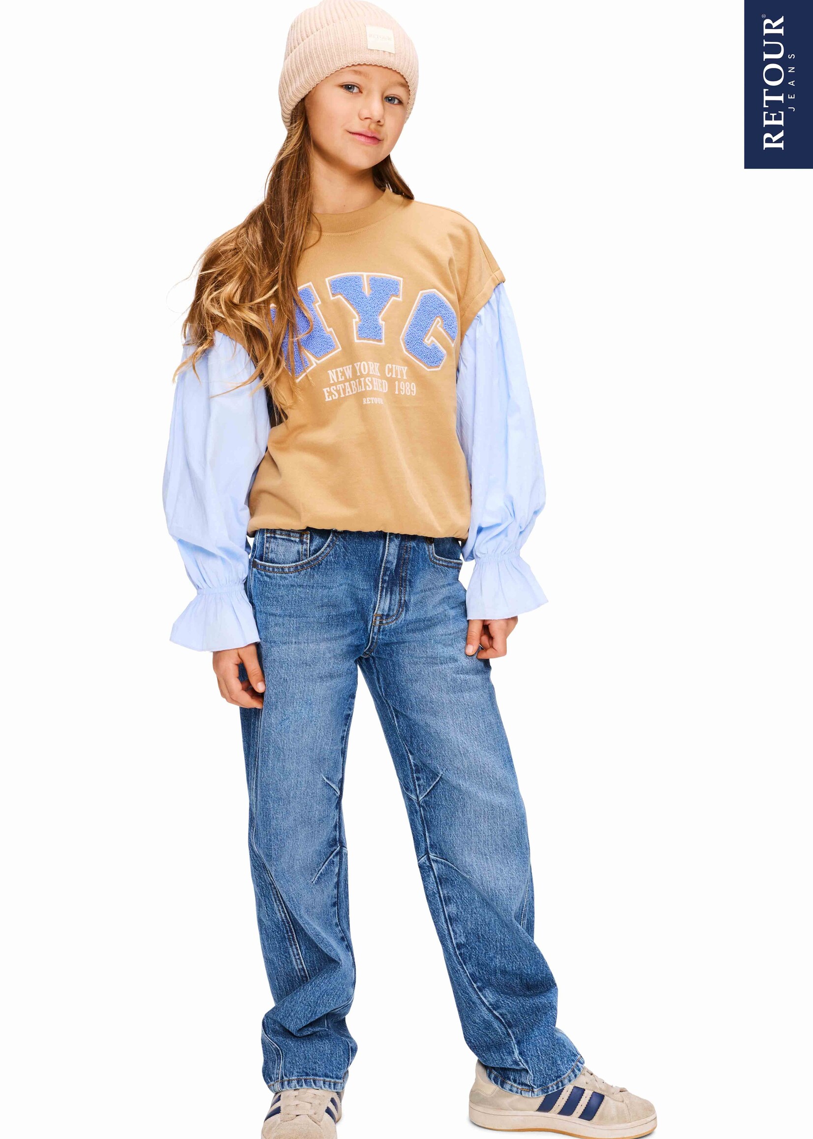 Retour Jeans Claire | Warm sand