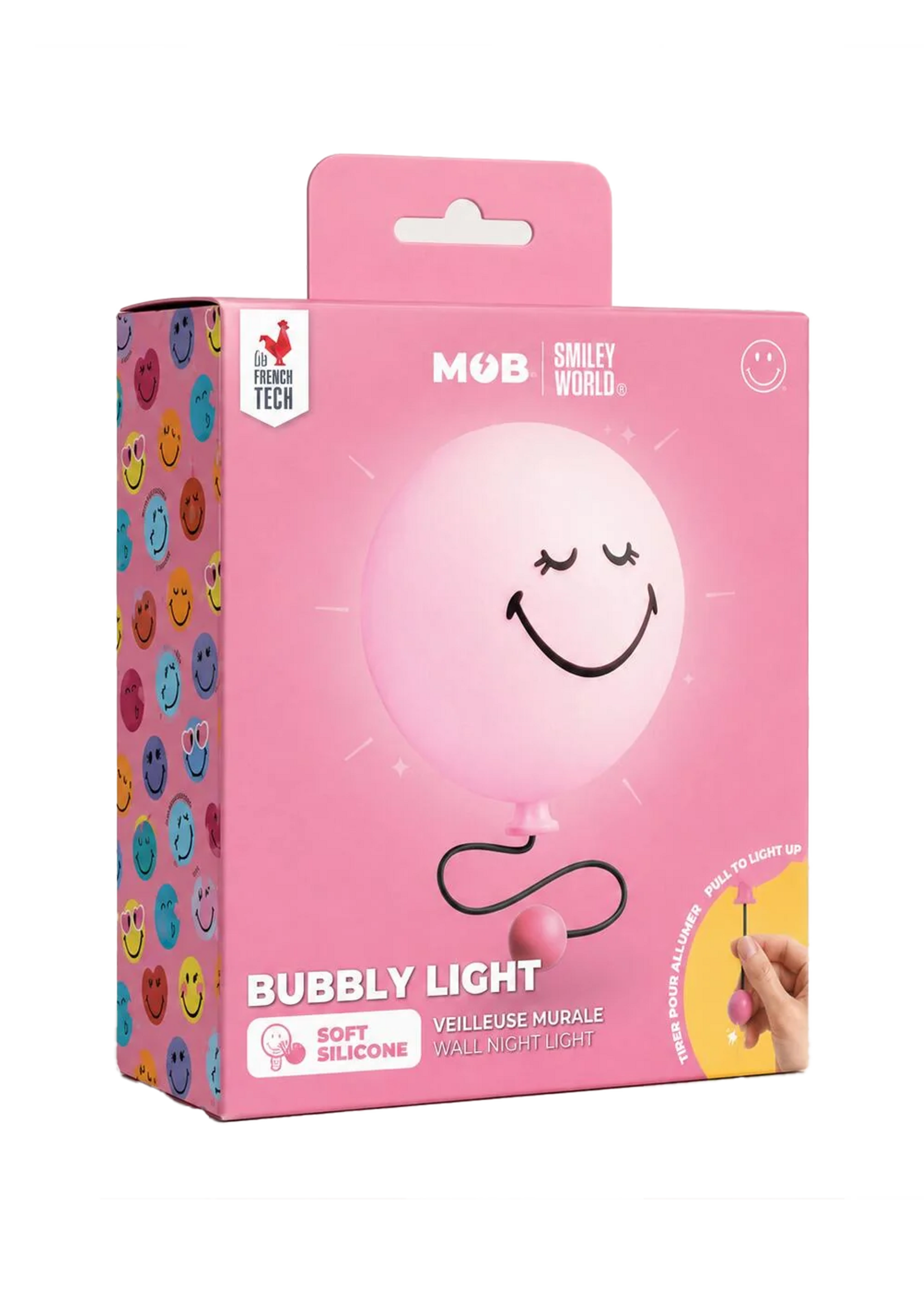 Mobility On Board Bubbly light smiley – Pink