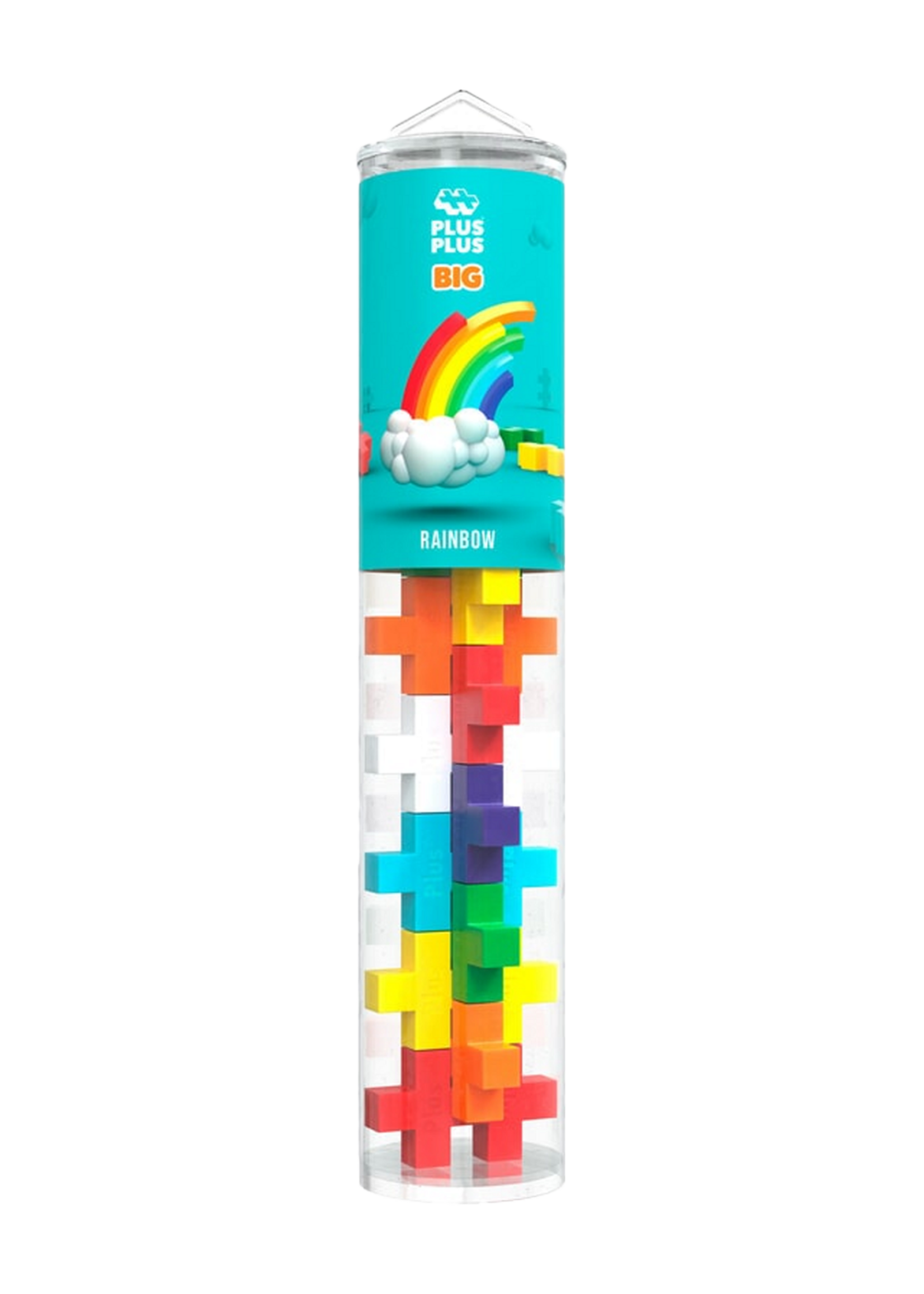 Plus-Plus BIG - Rainbow mix tube