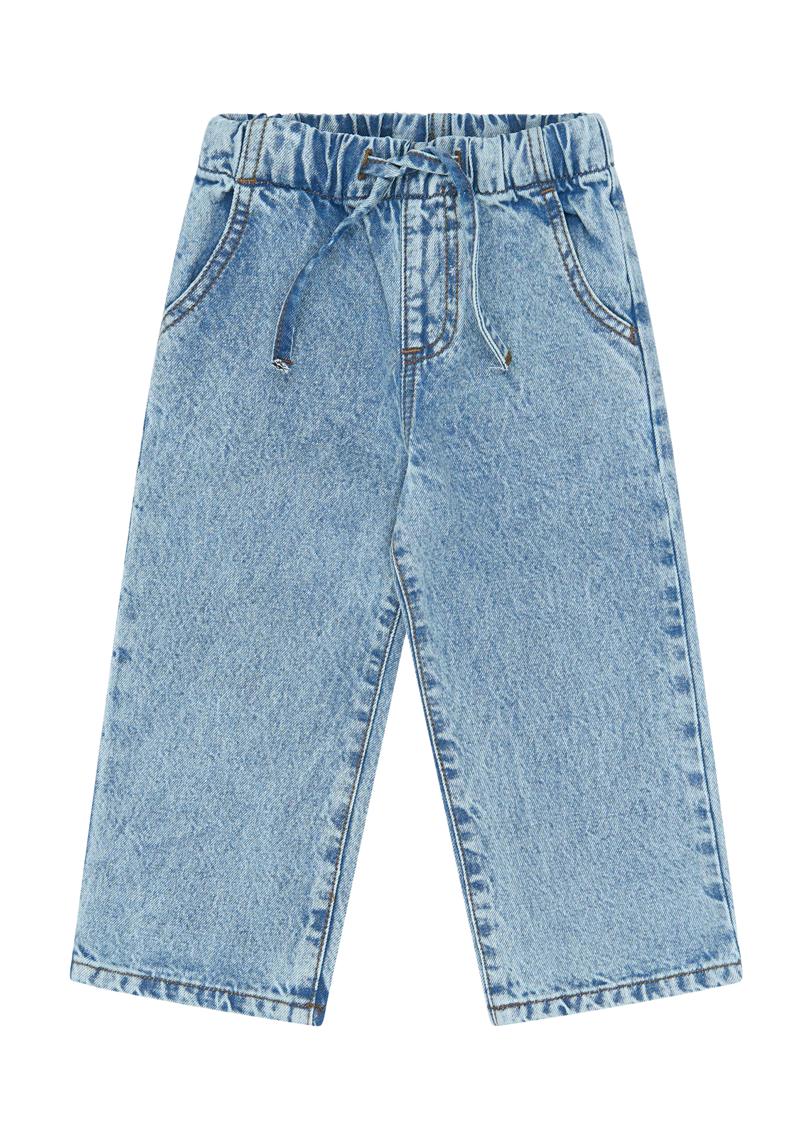The New Siblings Yon Baggy Fit Jeans | Medium blue denim