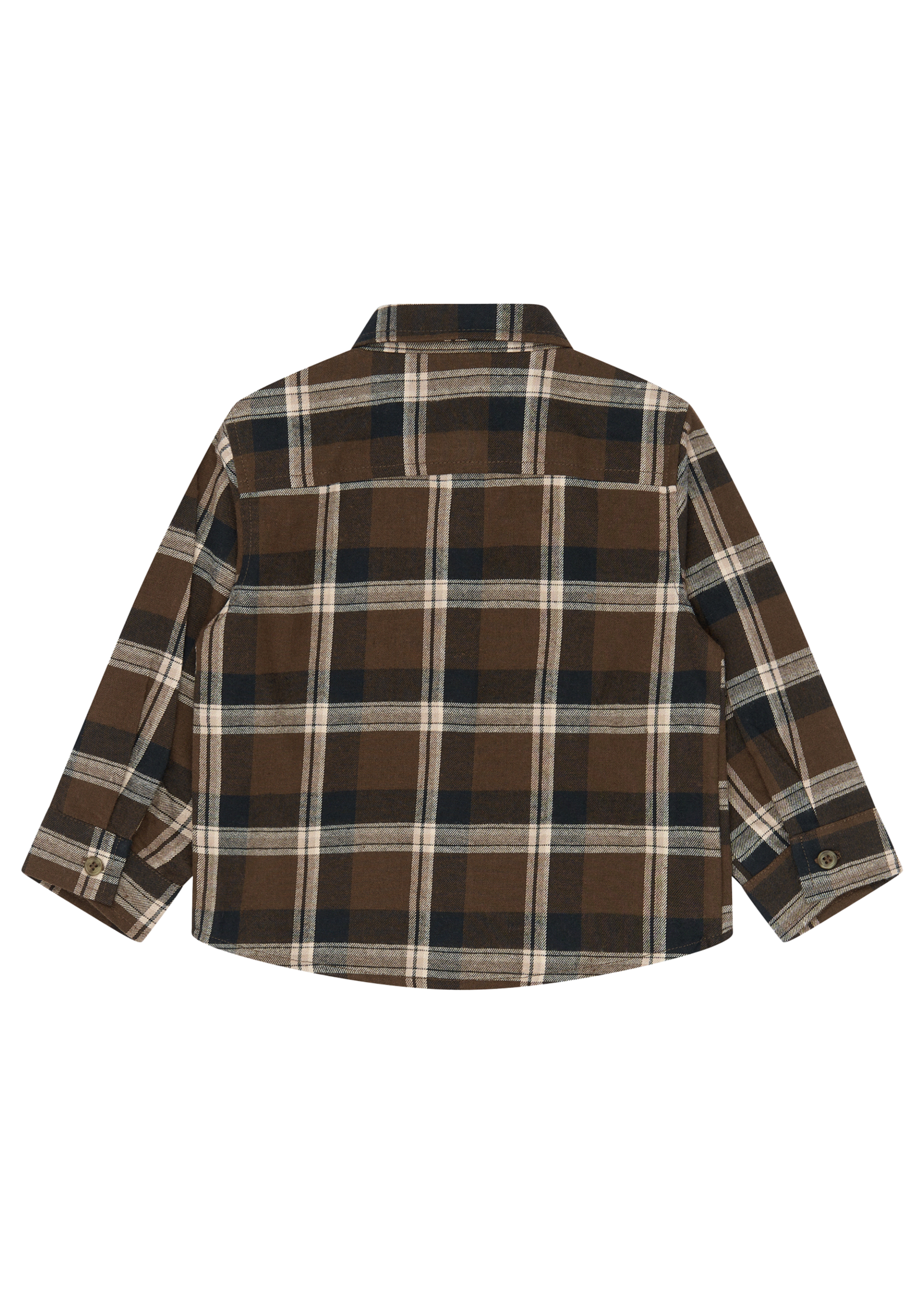 The New Siblings Yaki L_S Flannel Shirt | Navy blazer check