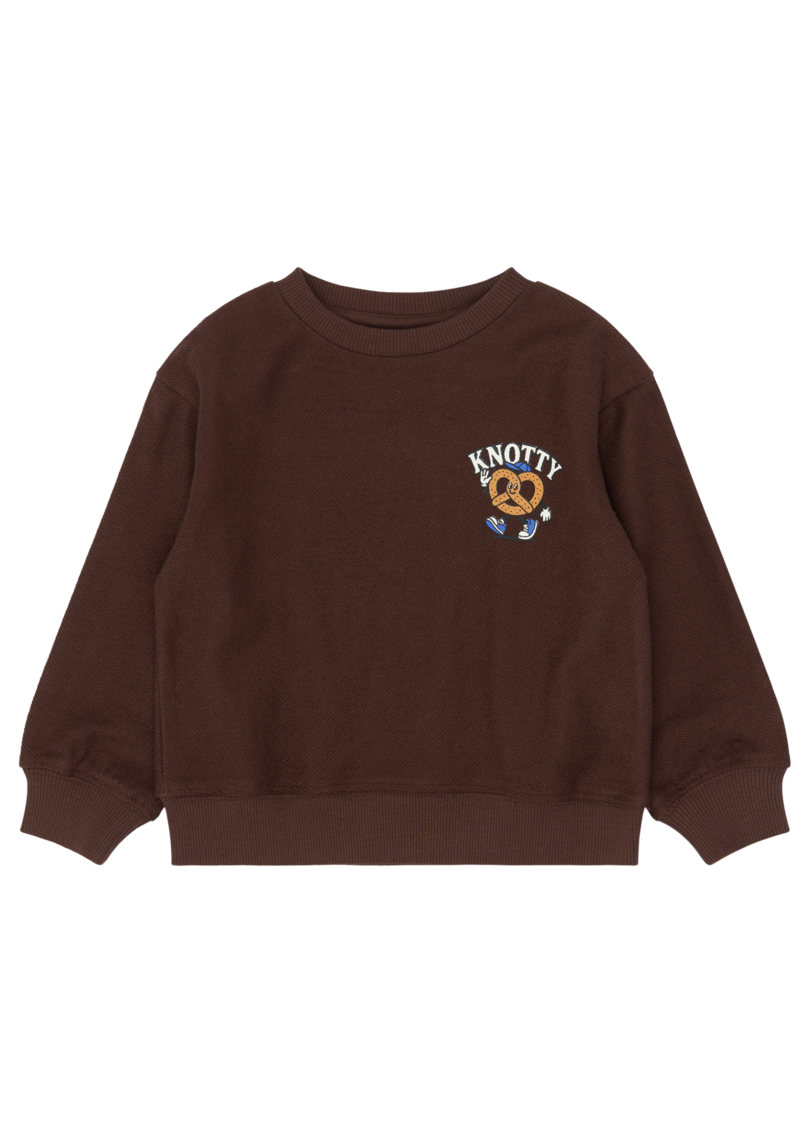 The New Siblings Yannick OS Sweatshirt | Chestnut