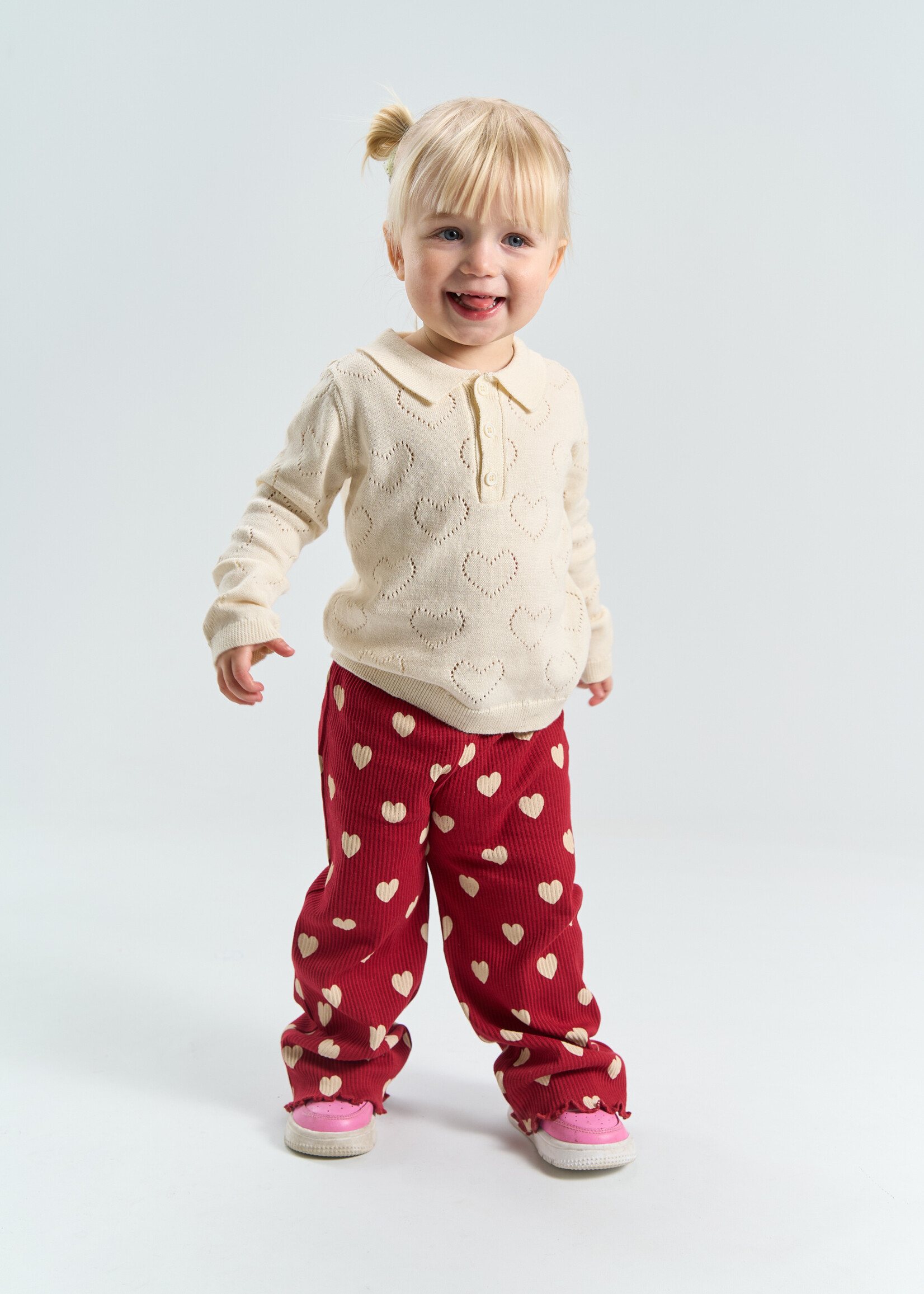 The New Siblings Ynessa L_S Knit Polo | Gardenia