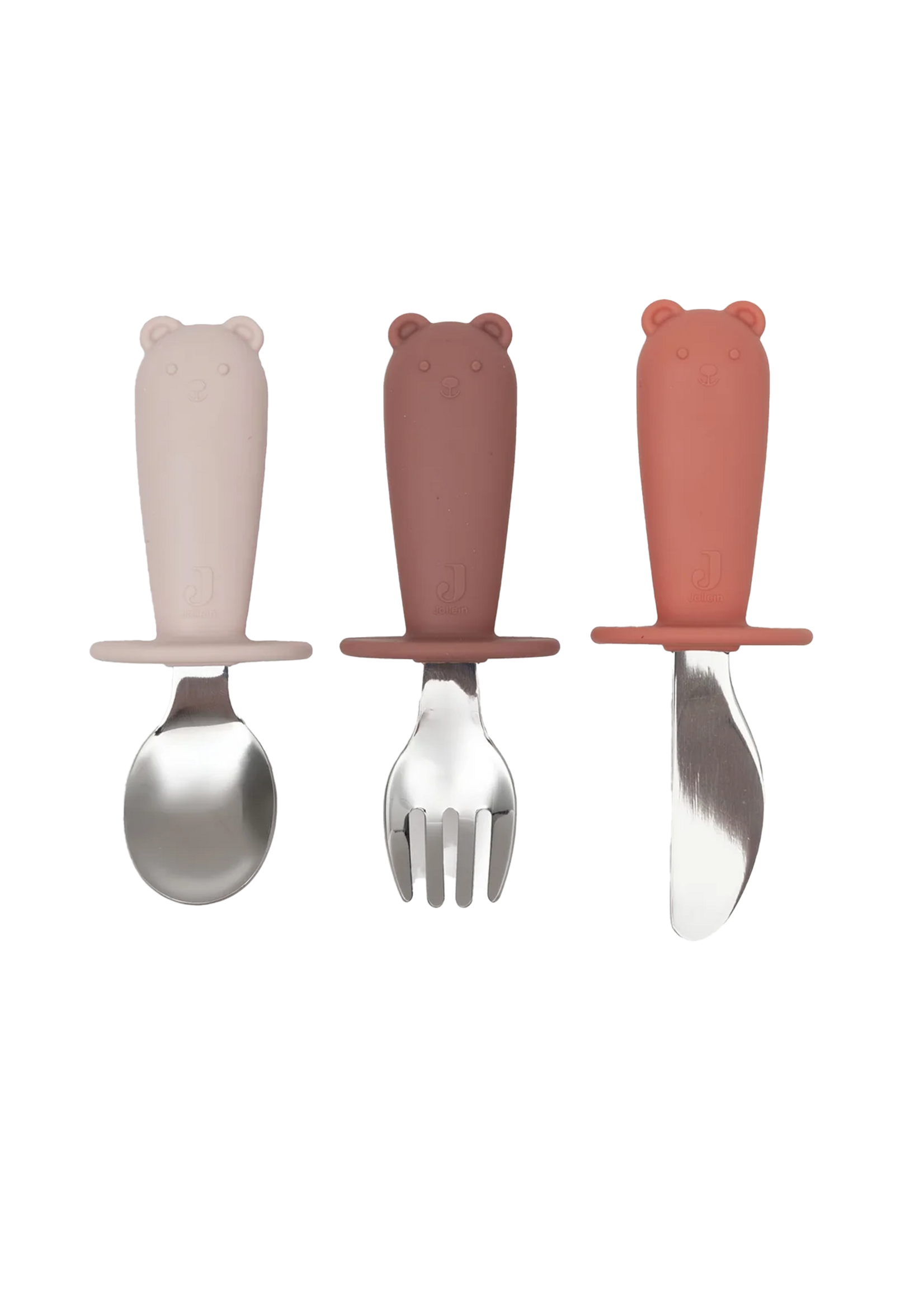 Jollein Bestekset Siliconen - Blush Shades