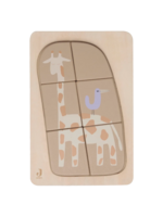 Jollein Houten Puzzel Giraffe