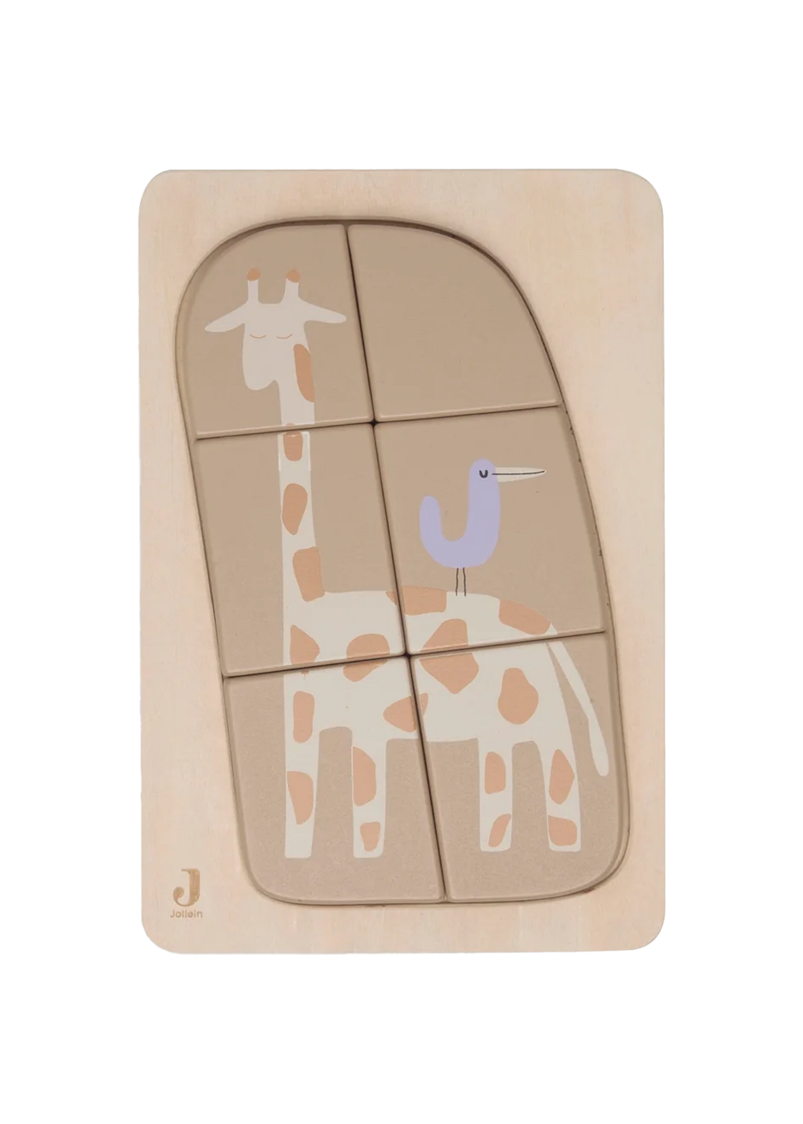 Jollein Houten Puzzel Giraffe