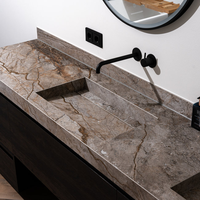 Badkamer met Marble Sand