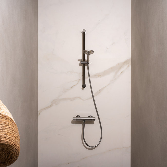 Douche met Marble White