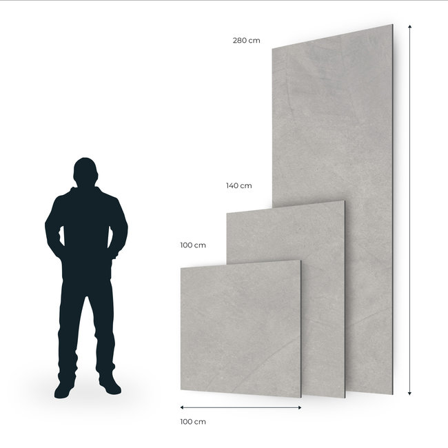 Cementstone Grey wandpaneel 15 mm