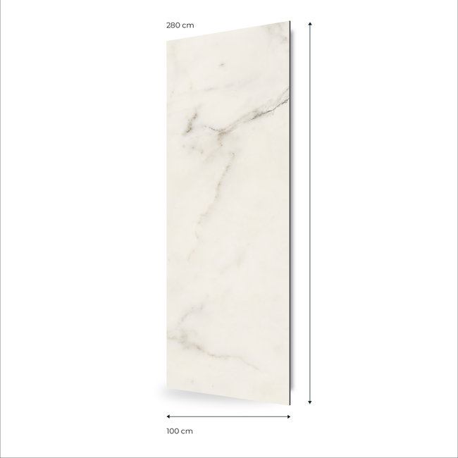 Marble White vloerpaneel 15 mm