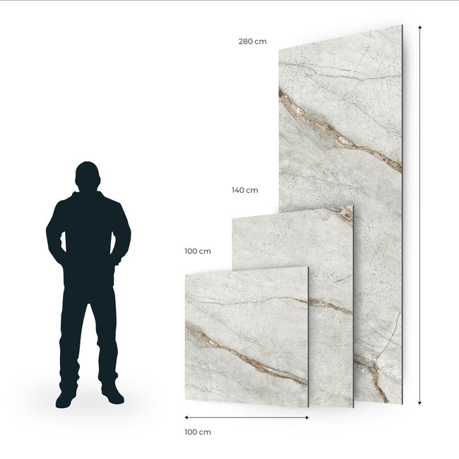 Marble Silver vloerpaneel 15 mm