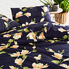 Charm & Co Dekbedovertrek Magnolia Blauw Charm & Co Dekbedovertrek Magnolia Blauw