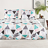 Charm & Co Dekbedovertrek Triangle Charm & Co Dekbedovertrek Triangle