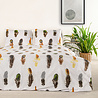 Charm & Co Dekbedovertrek Feathers Charm & Co Dekbedovertrek Feathers