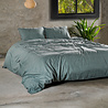 Charm & Co Dekbedovertrek Stonewashed Groen Charm & Co Dekbedovertrek Stonewashed Groen