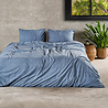 Charm & Co Dekbedovertrek Stonewashed Blauw Charm & Co Dekbedovertrek Stonewashed Blauw