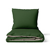 Charm & Co Dekbedovertrek Dubbelzijdig Groen Taupe Charm & Co Dekbedovertrek Dubbelzijdig Groen Taupe