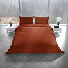 Charm & Co Dekbedovertrek Effen Terracotta Charm & Co Dekbedovertrek Effen Terracotta