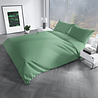 Charm & Co Dekbedovertrek Effen Sage Green Charm & Co Dekbedovertrek Effen Sage Green