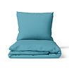 Charm & Co Dekbedovertrek Effen Denim Blue Charm & Co Dekbedovertrek Effen Denim Blue