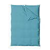 Charm & Co Dekbedovertrek Effen Denim Blue Charm & Co Dekbedovertrek Effen Denim Blue