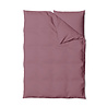 Charm & Co Dekbedovertrek Effen Deco Rose Charm & Co Dekbedovertrek Effen Deco Rose