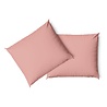 Charm & Co Kussensloop Set Roze - 2 stuks Charm & Co Kussensloop Set Roze - 2 stuks
