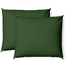 Charm & Co Kussensloop Set Groen - 2 stuks Charm & Co Kussensloop Set Groen - 2 stuks