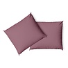 Charm & Co Kussensloop Set Deco Rose - 2 stuks Charm & Co Kussensloop Set Deco Rose - 2 stuks