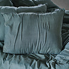 Charm & Co Kussensloop Stonewashed Groen Charm & Co Kussensloop Stonewashed Groen