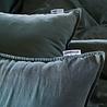 Charm & Co Kussensloop Stonewashed Groen Charm & Co Kussensloop Stonewashed Groen