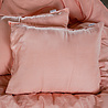 Charm & Co Kussensloop Stonewashed Roze Charm & Co Kussensloop Stonewashed Roze