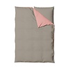 Charm & Co Dekbedovertrek Dubbelzijdig Roze Taupe Charm & Co Dekbedovertrek Dubbelzijdig Roze Taupe