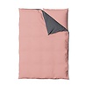 Charm & Co Dekbedovertrek Dubbelzijdig Antraciet Roze Charm & Co Dekbedovertrek Dubbelzijdig Antraciet Roze