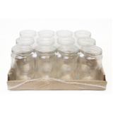 Glazen pot 720ml/900gr 12st