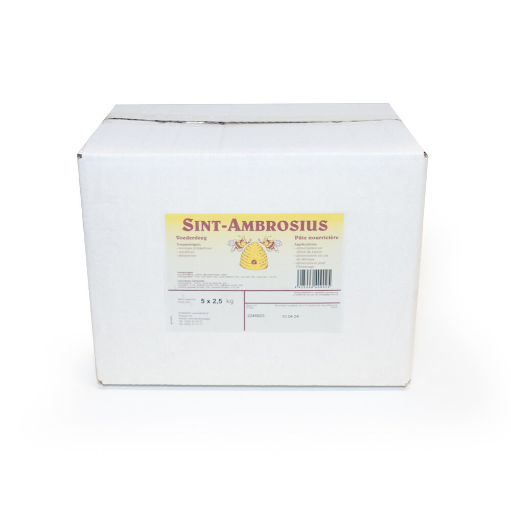 Sint-Ambrosius voederdeeg voor bijen 2,5kg Sint-Ambrosius voederdeeg voor bijen 2,5kg