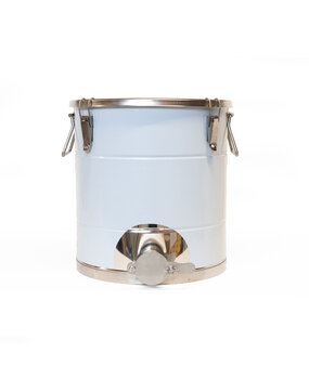 RVS aftapvat 25 kg RVS aftapvat 25 kg